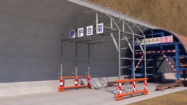 盐城隧道施工动画制作公司 - 隧道施工工艺和施工方法 - 隧道施工汇报动画视频 - bim 工程施工动画